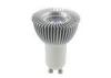 Aluminum GU10 3W High Power LED Spotlight Fixture 170lm For Wardrobe