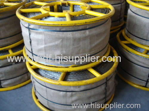 18 Strands Anti Twisting Braided Steel Wire Rope