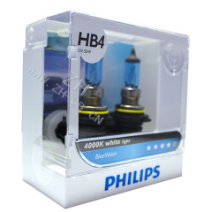 HB4 4000K 9006 White Light Halogen Lamp