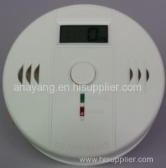 carbon monoxide alarm with lcd display