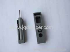 Kitchen cabinet door hinge, door stop