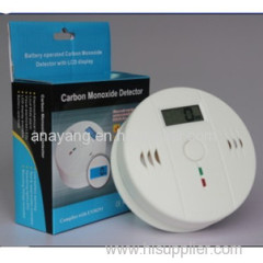 CO Alarm with LCD Display