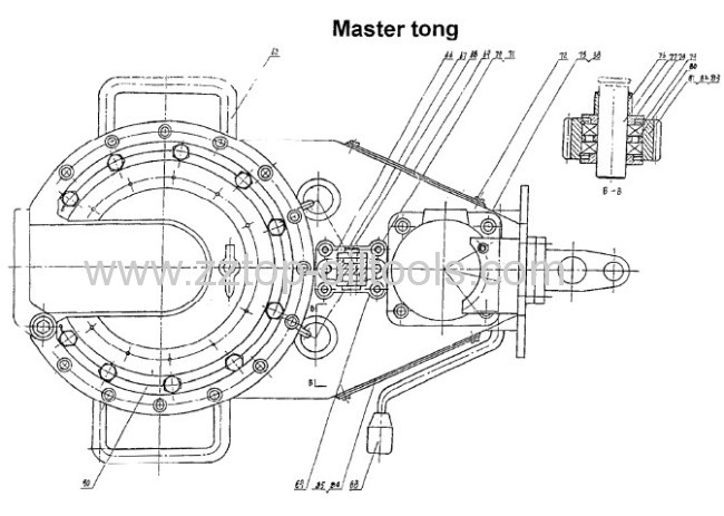 Sucker rod power tong API7K XYQ28/2.6Y