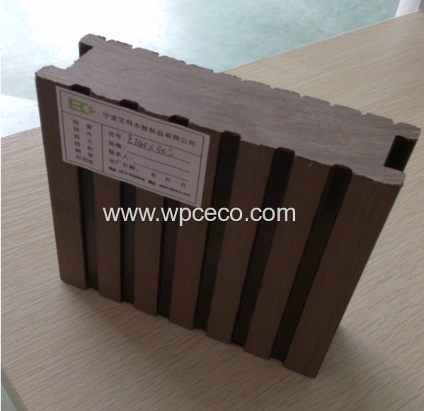 Solid ECO popular wpc decking 140mmx40mm for outdoor