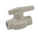 plumbing material stop valve for pipe fitting