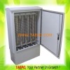 Outdoor 2400 pairs cold rolling steel housing with powder coating copper cabinet with base