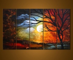 High Quality Handmade Modern Wall Art Oil Painting (LA5-074)