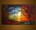 Modern Home Decoration Wall Canvas Artwork Oil Painting(LA5-078)