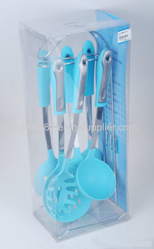  Supply kitchen sets hotel kitchen spatula spoon flour Grilled 7 Set Cookware Set Gift Set