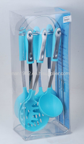  Supply kitchen sets hotel kitchen spatula spoon flour Grilled 7 Set Cookware Set Gift Set