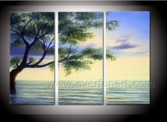 100% Hand-painted Home Decoration Ready to Hang Landscape Oil Painting(LA3-126)