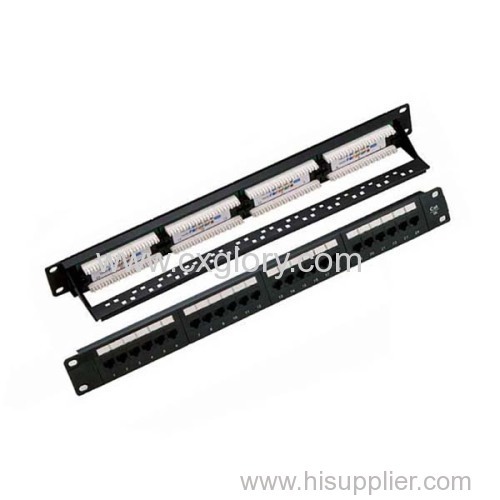 Patch Panel 24 Port 110IDC Cat.5e Patch Panel