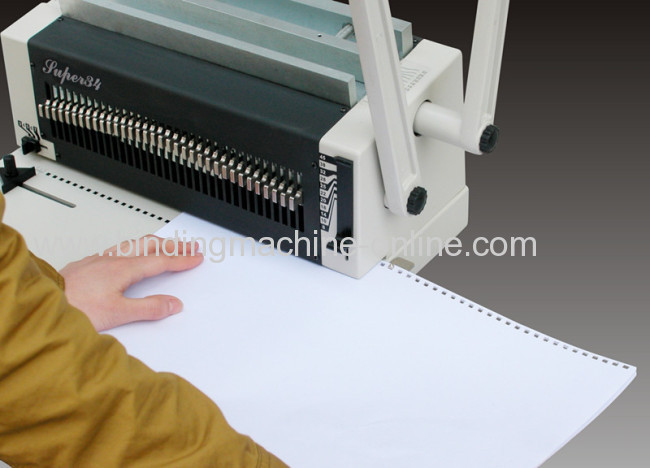 Manual Wire Binding Machine for A3 A4 