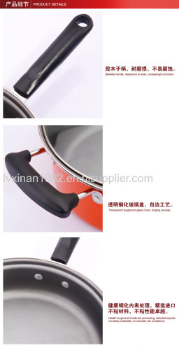 Non-stick frying pan stockpot manufacturers supply kitchen Wok Gift Set