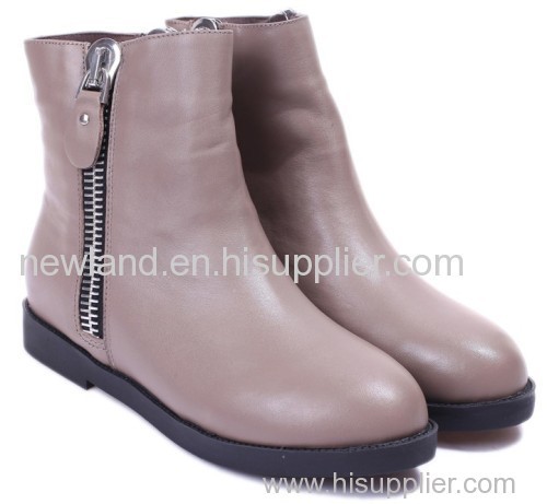 2013 very popular big size leather boots for women