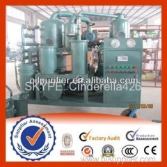 Insulating and transformer oil purifier