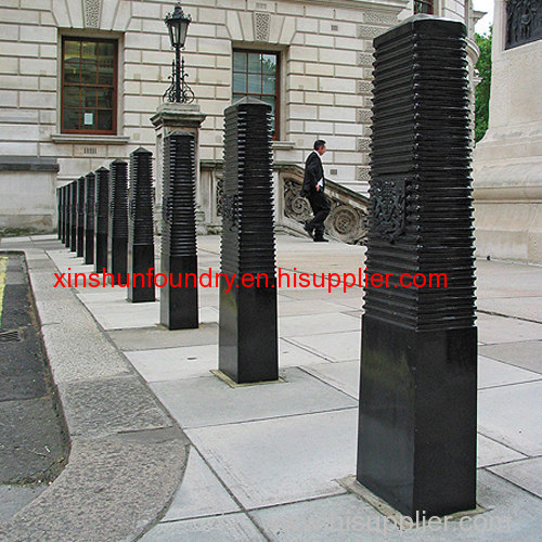 2013 new British style cast iron bollard for road street