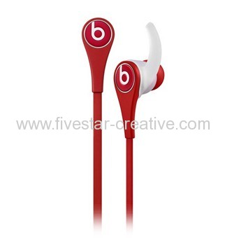 Beats Tour 2.0 In-Ear Headphones with Carrying Case Red