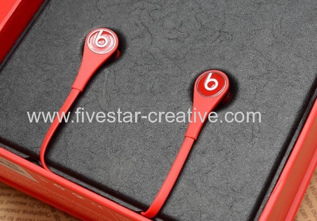 Beats Tour 2.0 In-Ear Headphones with Carrying Case Red