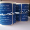 High quality UDV roll sticker,high stick adhesive tape,custom warranty sticker,ultra destructble vinyl paper