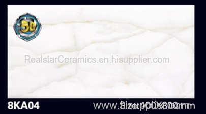 White Color Marble Looked Ceramic Wall Tile