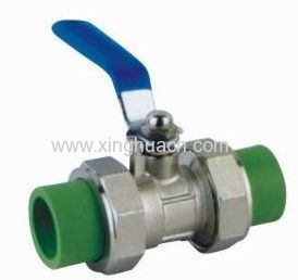 double union ball valve