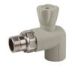 PPR male elbow radiator valves