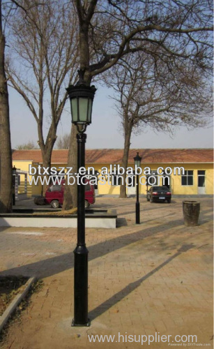 durable lamp base yard lamp pole