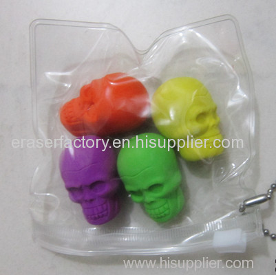 Wacky Skull Erasers for Crazy Parties