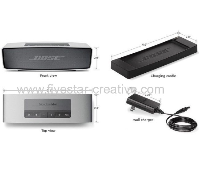 Wholesale Bose-SoundLink Mini Bluetooth Speaker Silver from China