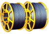 9 MM Anti Twisting Galvanized Steel Wire Rope