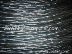 14mm Galvanized Anti twisting pilot wire rope