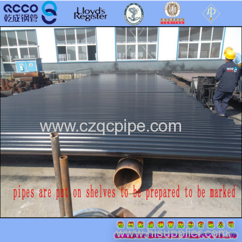 QCCO supply ASTM A106Gr.C carbon seamless pipe