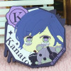 Anime modelling non slip rubber coaster