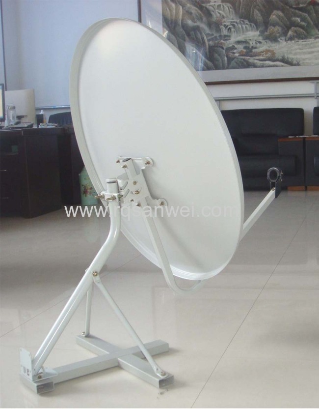 ku band 80cm satellite dish antenna