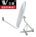 ku band 80cm satellite dish antenna