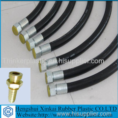 Black Hydraulic rubber hose for mineral inductry