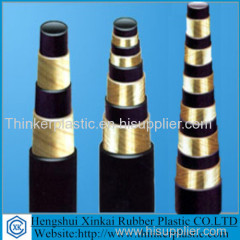 High pressure steel wire spiral hydraulic rubber hose