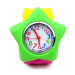 Colorful design Silicone Slap Watch with Star Shaped Design for Woman and Kids