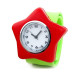 Colorful design Silicone Slap Watch with Star Shaped Design for Woman and Kids