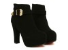 2013 suede super high heel lady martin ankle boots