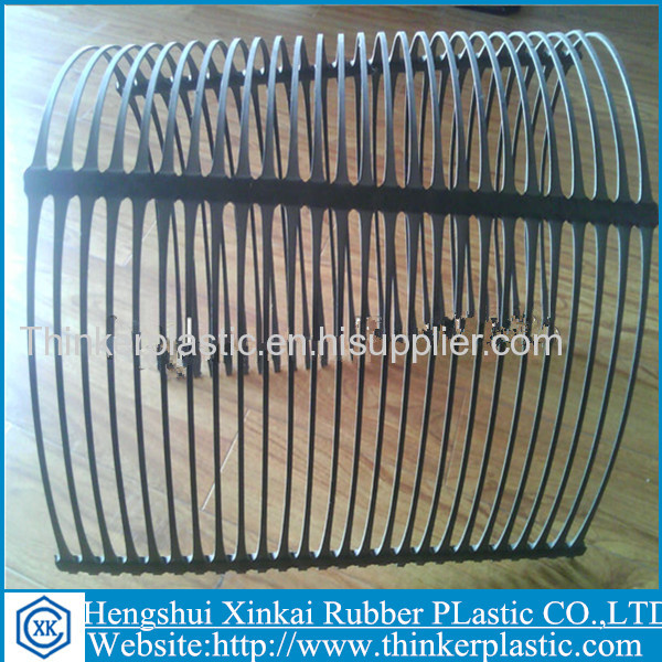 110KN/M uniaxial plastic geogrid for retaining road