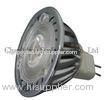 Museum MR16 1W LED Spot Light Bulbs 12 Volt With RoHS CE , Cool White