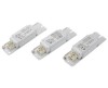 Electromagnetic ballasts for single-end compact fluorescent lamps