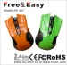 5D wireless optical middle size optical usb mouse