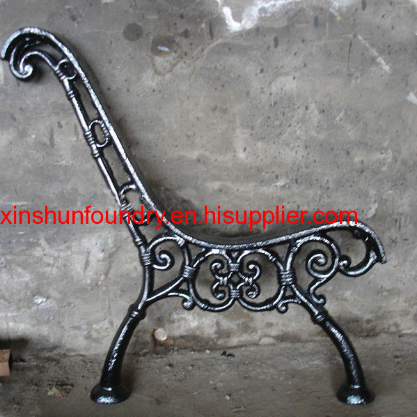 decorative cast iron furniture legs for benches