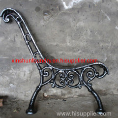 decorative cast iron furniture legs for benches