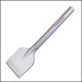 1 1/8 Hex Flat Chisel used with 1 1/8 Hex Demolition Hammers