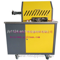 Pneumatic grinding wheel piece notching machine