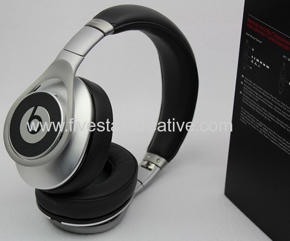 Monster Beats Executive over-ear headphones Silver